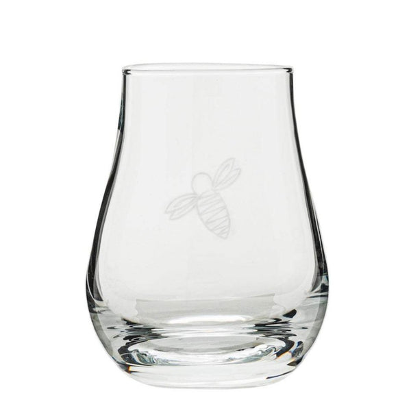 Beeble Etched Dram Glass